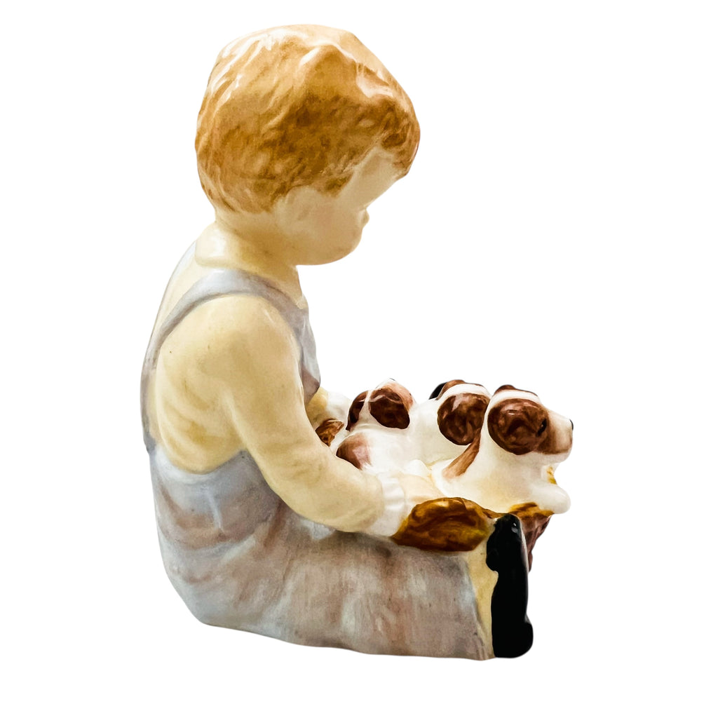 Vintage Paragon  Pals Boy Puppies Figurine