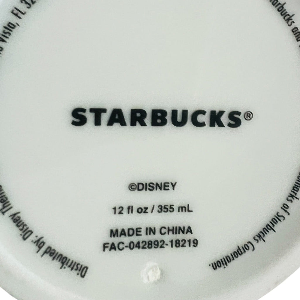 Starbucks Disneyland Zip A Dee Doo Dah! Ceramic Travel Tumbler Mug