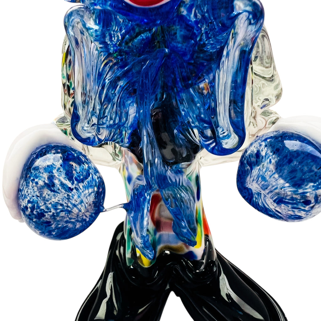 Vintage Murano Art Glass Hand Blown Clown Figurine