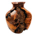 Vintage Mid Century Burl Wood Rustic Bud Vase