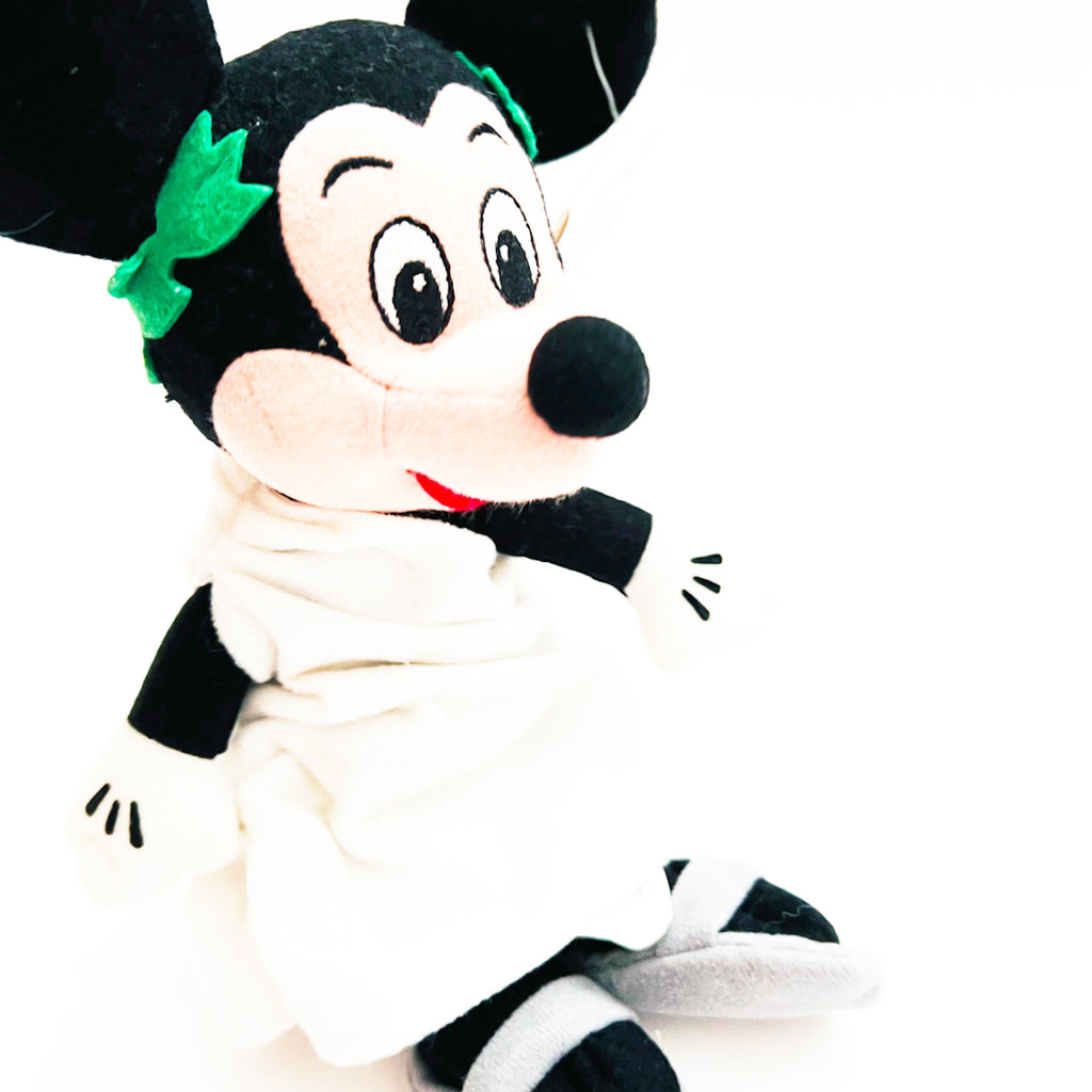 Disney Store Toga Mickey Bean Bag Plush