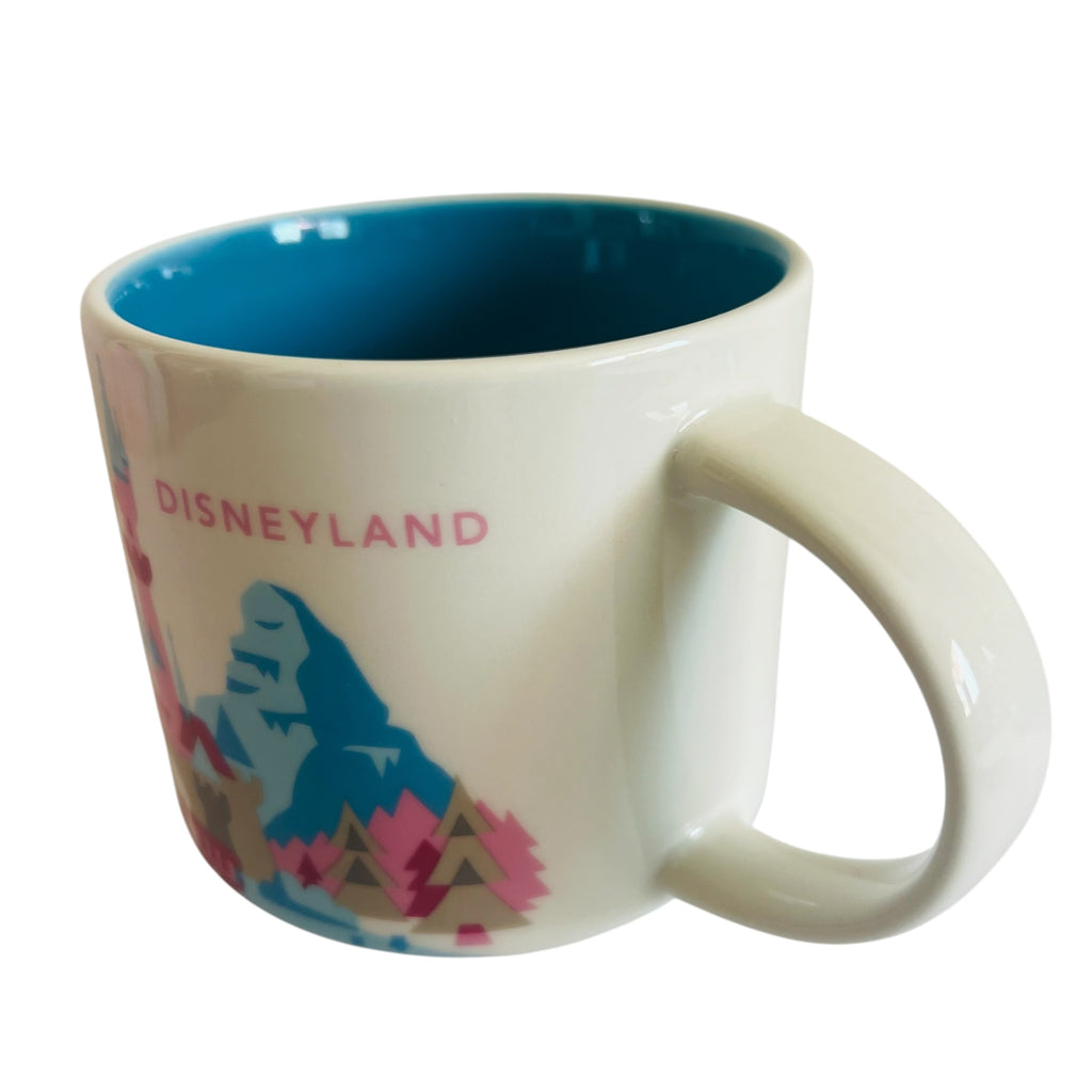 Starbucks Disney Parks Castle Disneyland You Are Here Mug