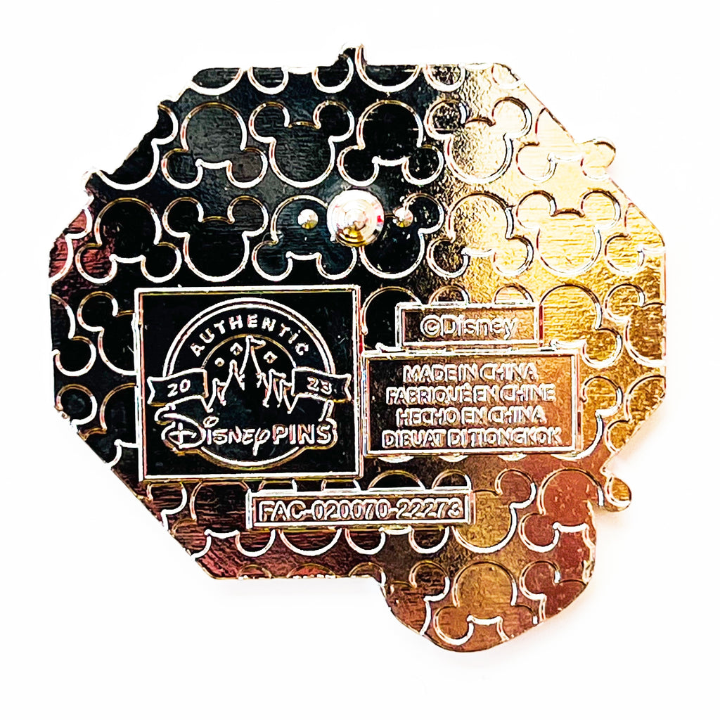 Disney Mickey Mouse Riding Space Mountain Attraction Pin