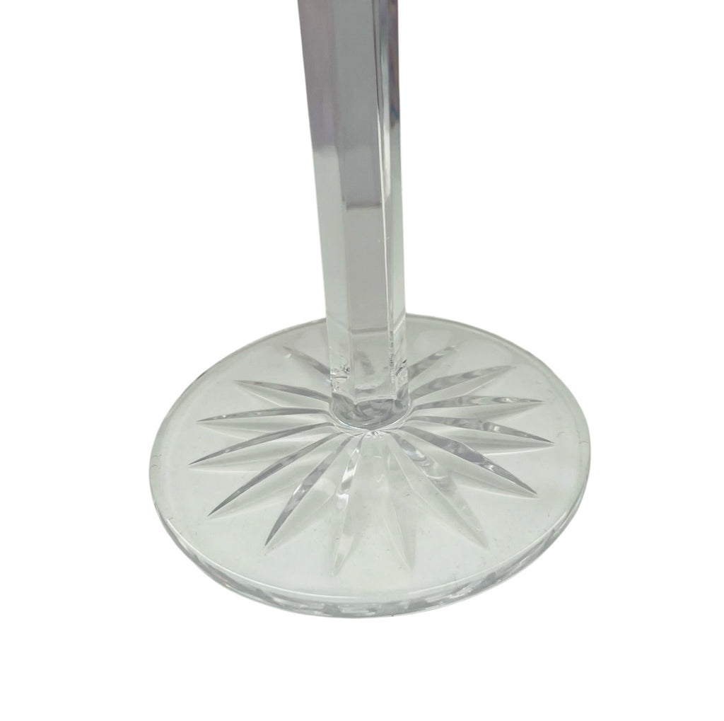 Waterford Crystal Tall Single Light Candle Holder