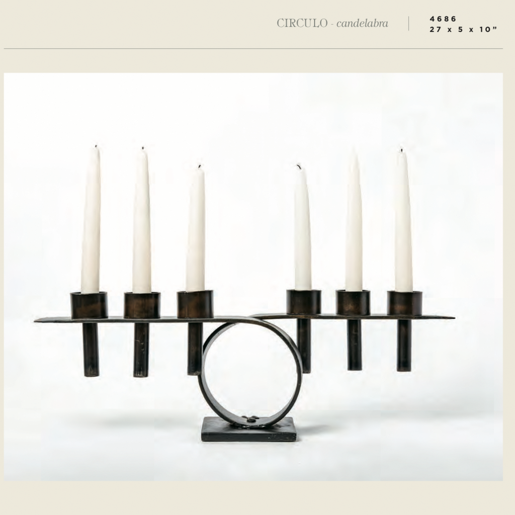 Jan Barboglio CIRCULO CANDELABRA