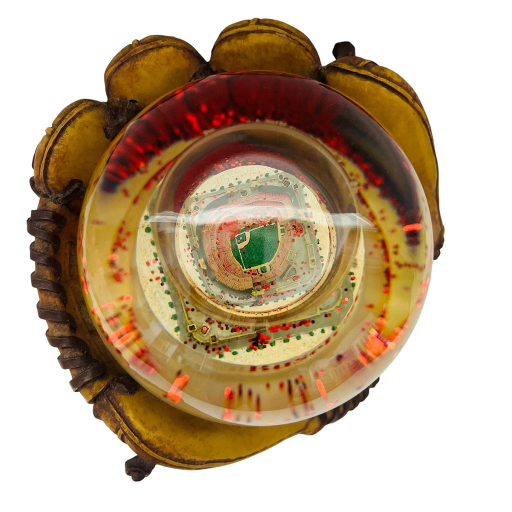 Busch Stadium Snow Globe in Baseball Glove Music Waterglobe