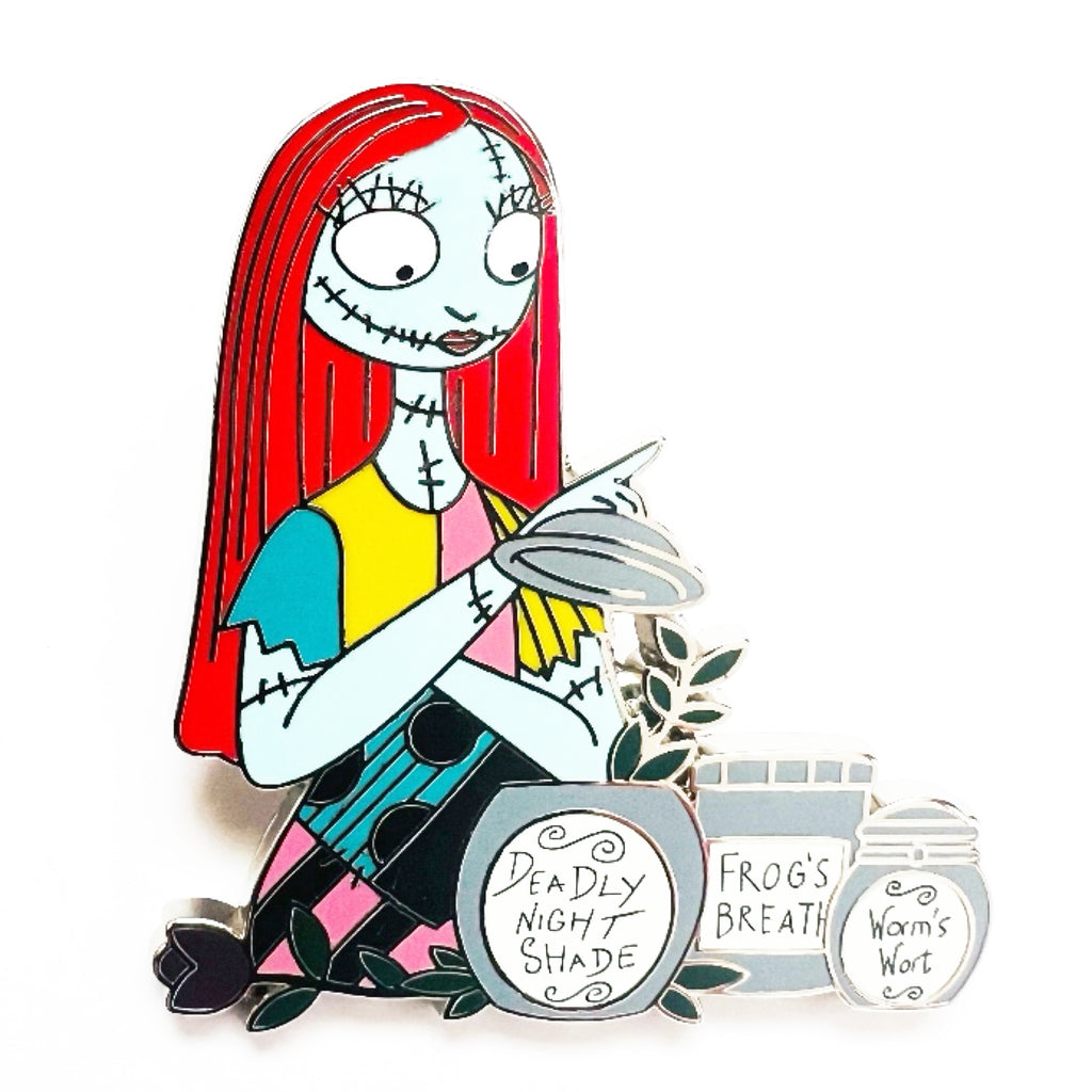 Disney Nightmare Before Christmas Sally Skellington Deadly Night Shade Pin