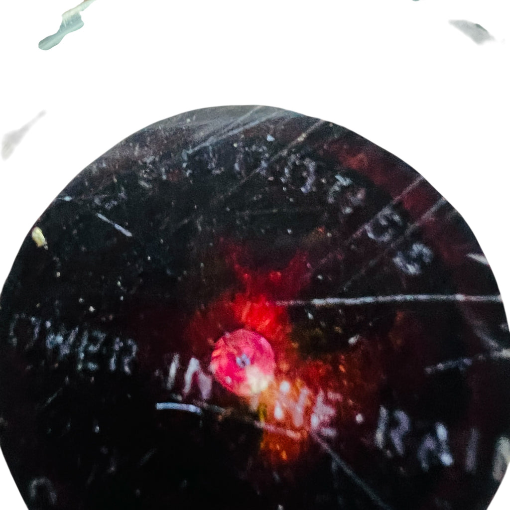 Caithness Glass Flower in the Rain Art Glass Paperweight