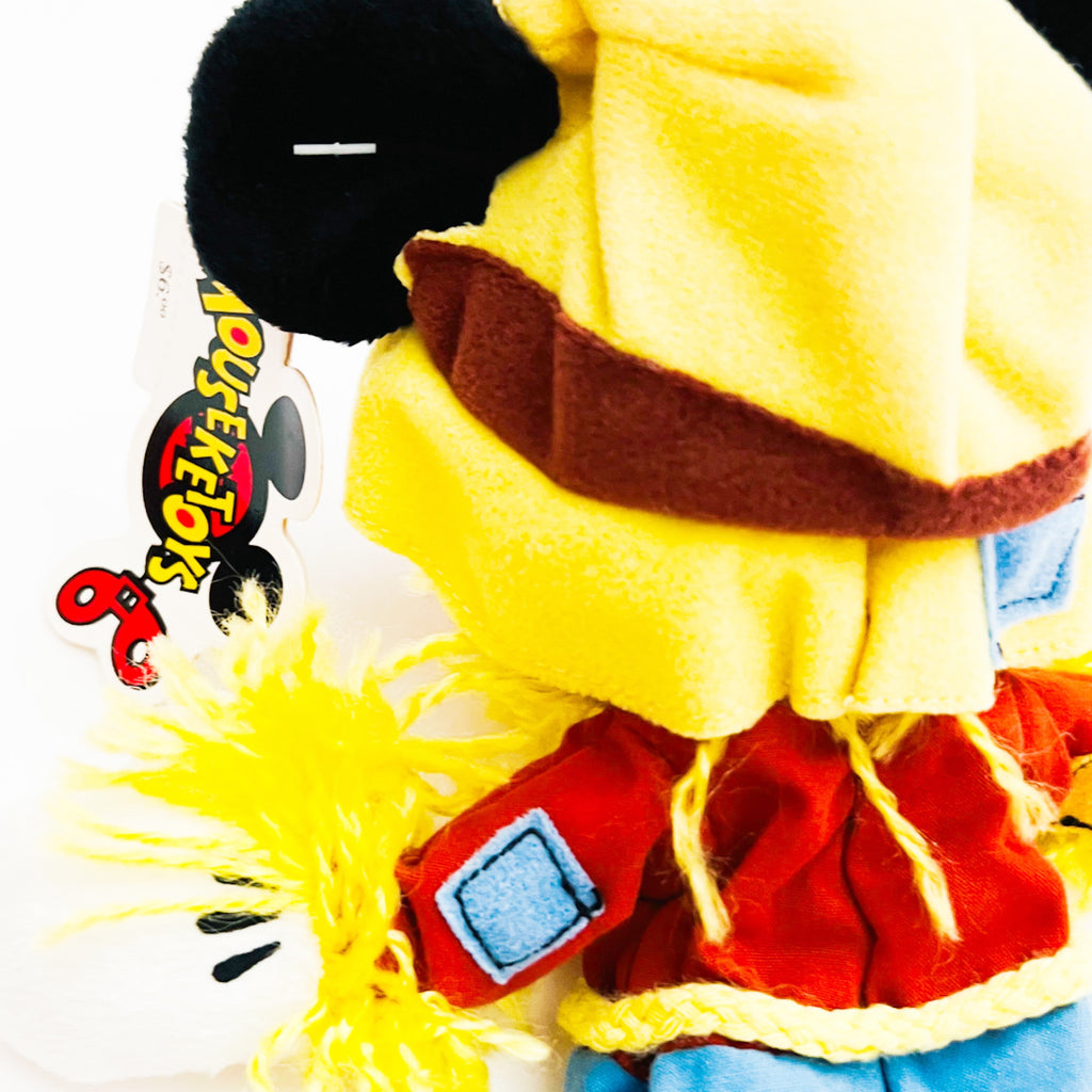 Disney MOUSEKETOYS Mickey Mouse Scarecrow Bean Bag Plush