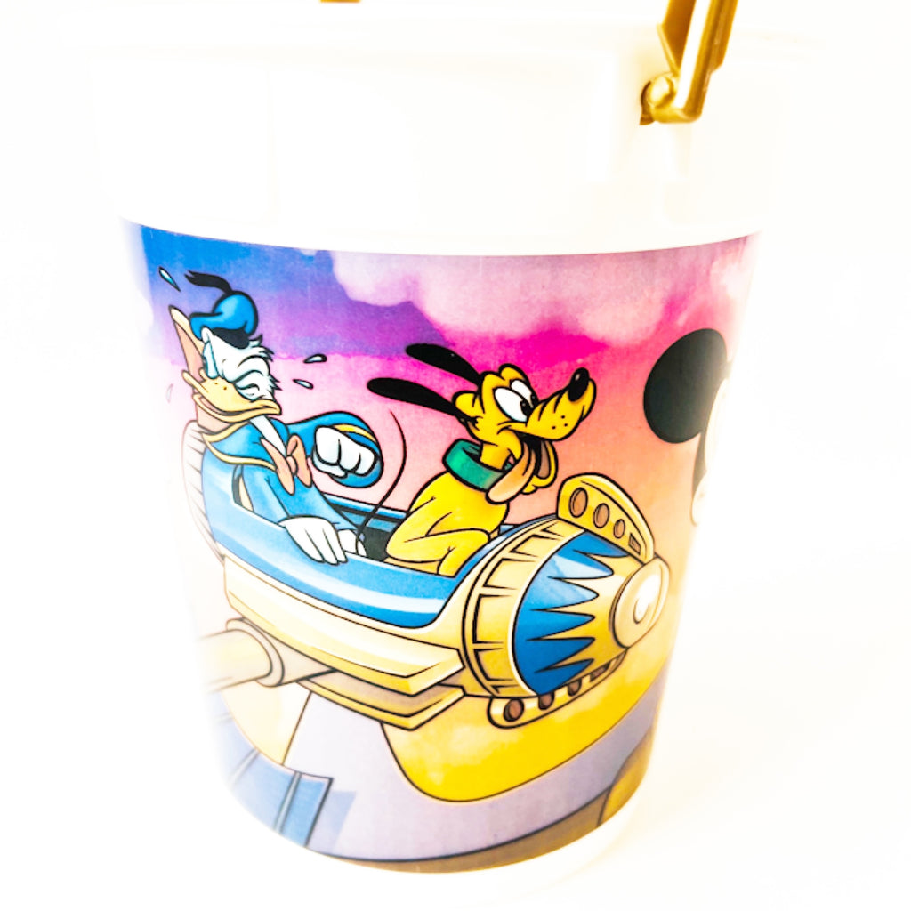 Disneyland Tomorrowland Mickey & Minnie Astro Orbiter Souvenir Popcorn Bucket