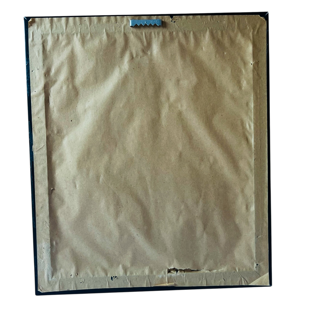 Vintage Spruzzi Chef and Dachshund Dog Gourmet Food Kitchen Wall Matted Framed