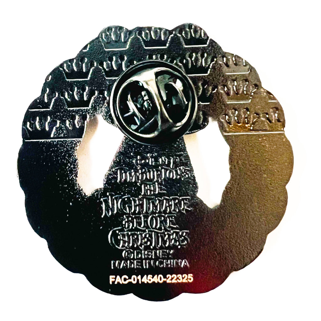 Disney Loungefly Nightmare before Christmas NBC Holiday Mayor Wreath Pin
