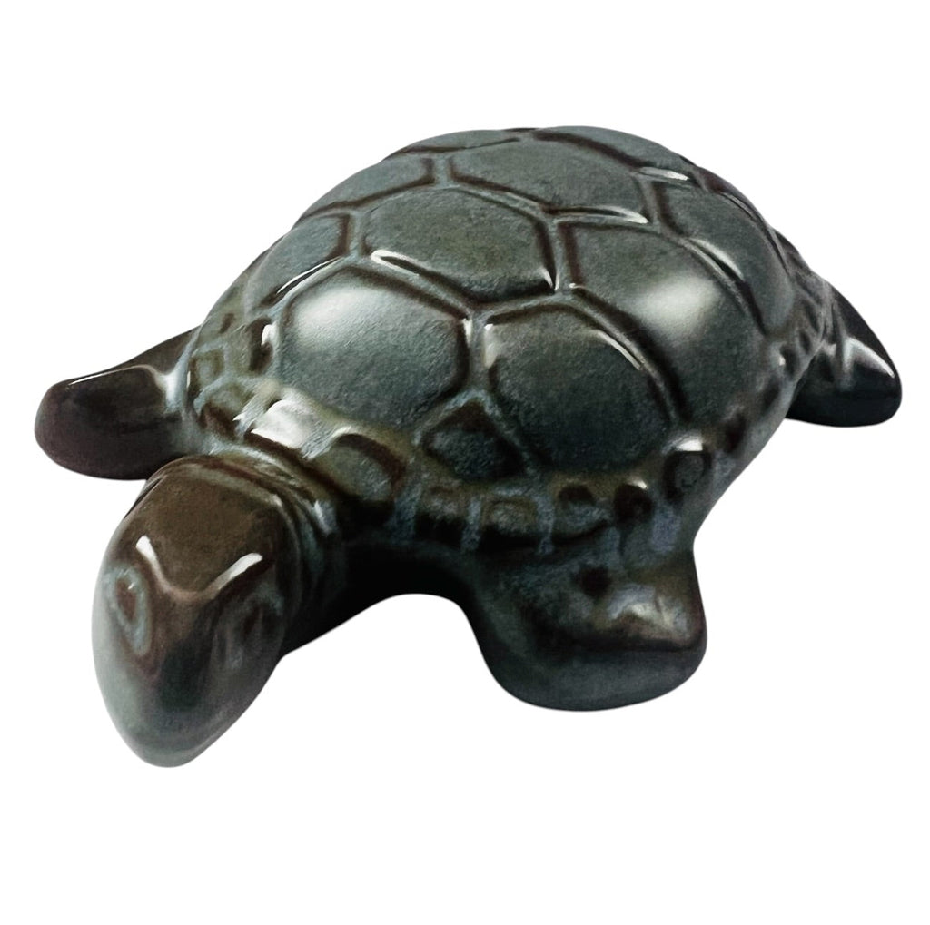Vintage Ceramic Sea Turtle Accent Figurine