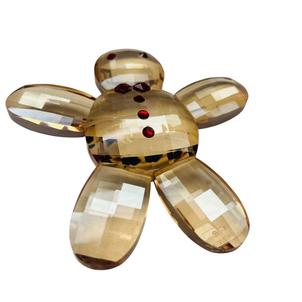 Simon Design Gingerbread Crystal Paperweight