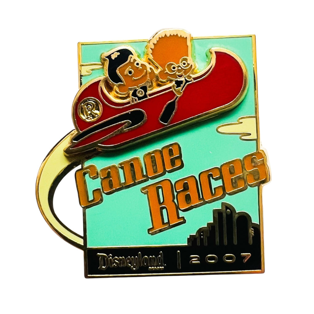 Disney Disneyland Meet the Robinsons Cast Canoe Races Wilbur & Lewis LE 1000 Pin