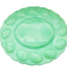 Vintage Fenton Jadeite Hen on Nest Deviled Egg Platter