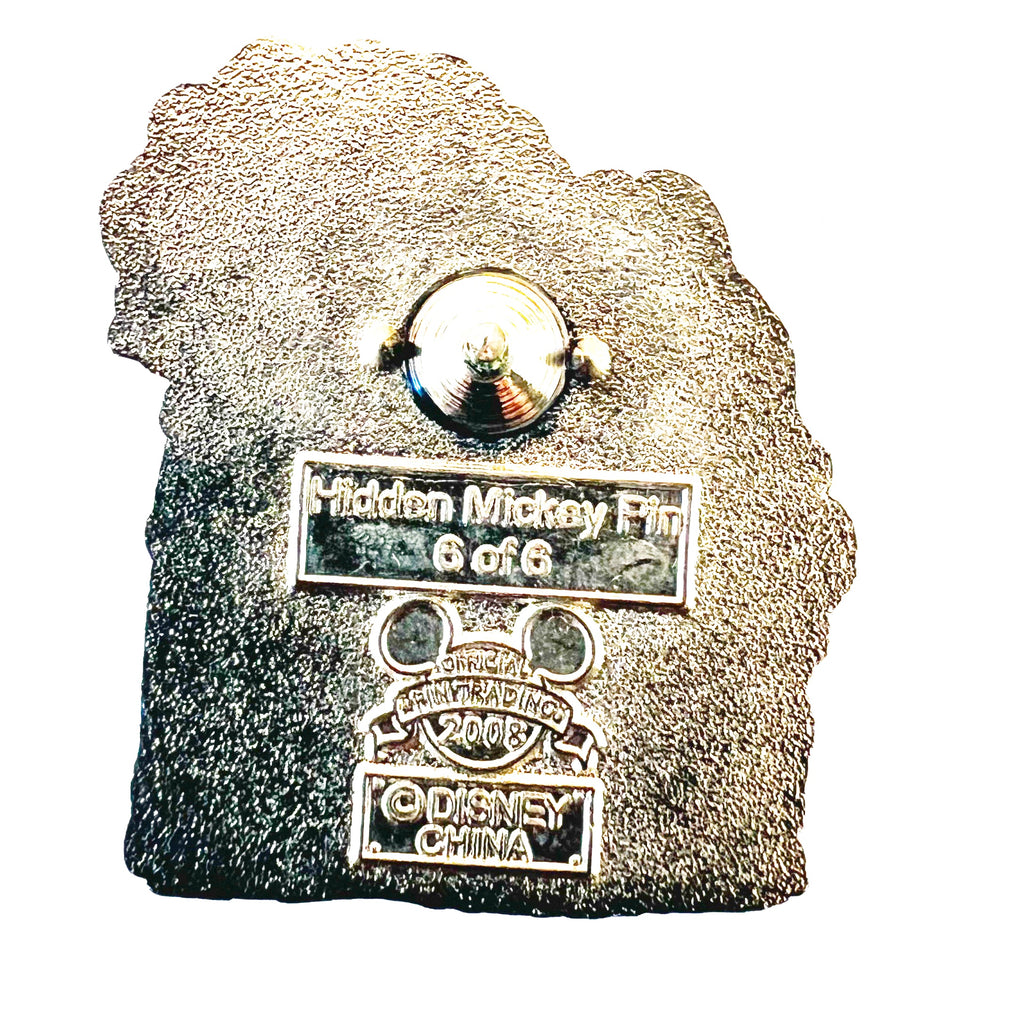 Disney Chip and Dale Tiki Statues Hidden Mickey Pin