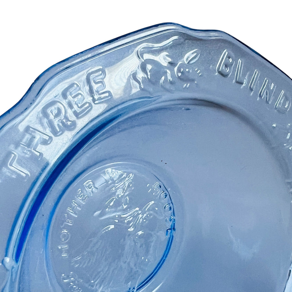 Vintage Mother Goose Tiara Indiana Glass Storybook Bowl
