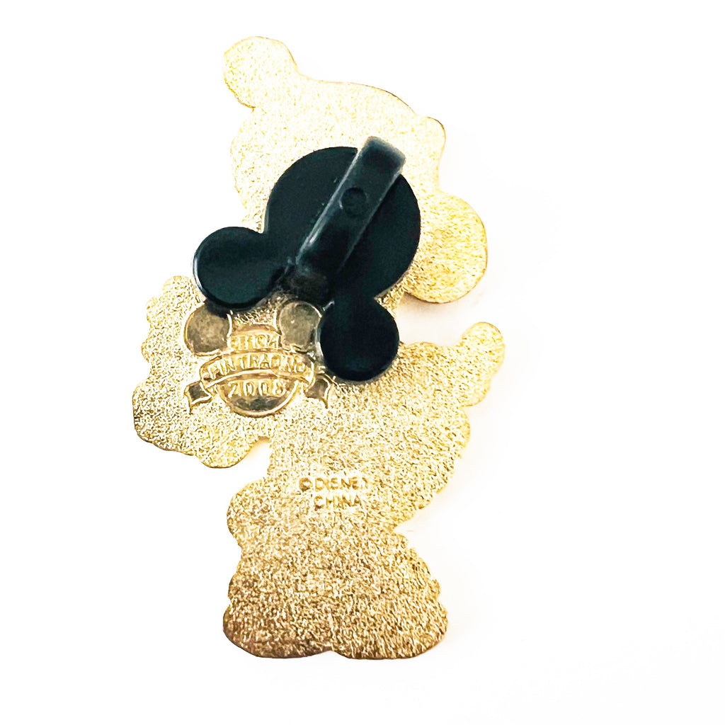 Disney Christmas Minnie Mouse Mrs. Claus with Christmas Present Jeweled Pin