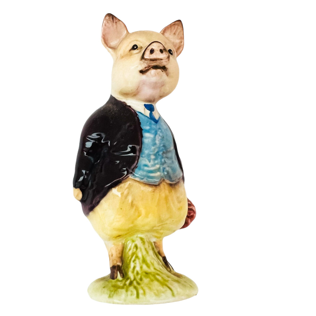 Beatrix Potter Pigling Bland Beswick F. Warne & Co Figurine