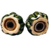 Vintage Green Pumpkins Salt & Pepper Shakers