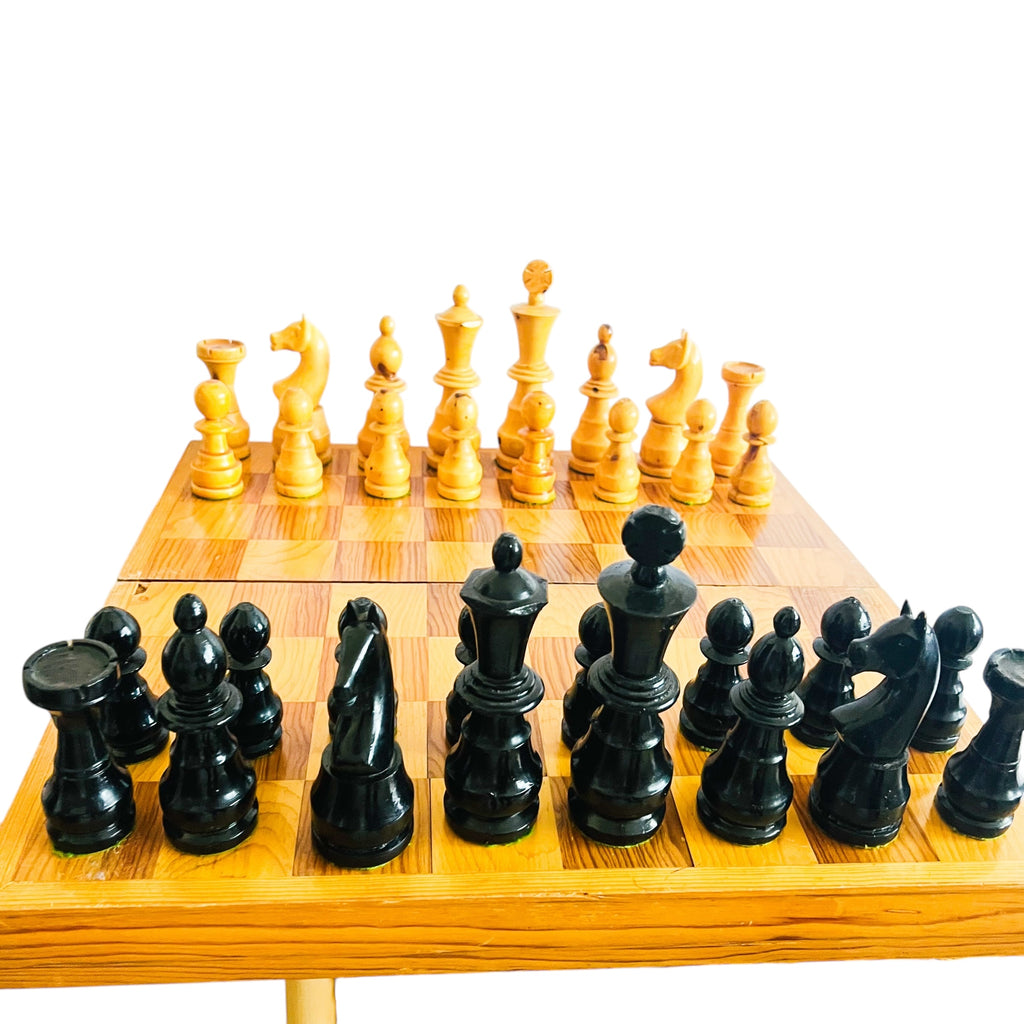 Vintage Official Tournament Chess Wood Set