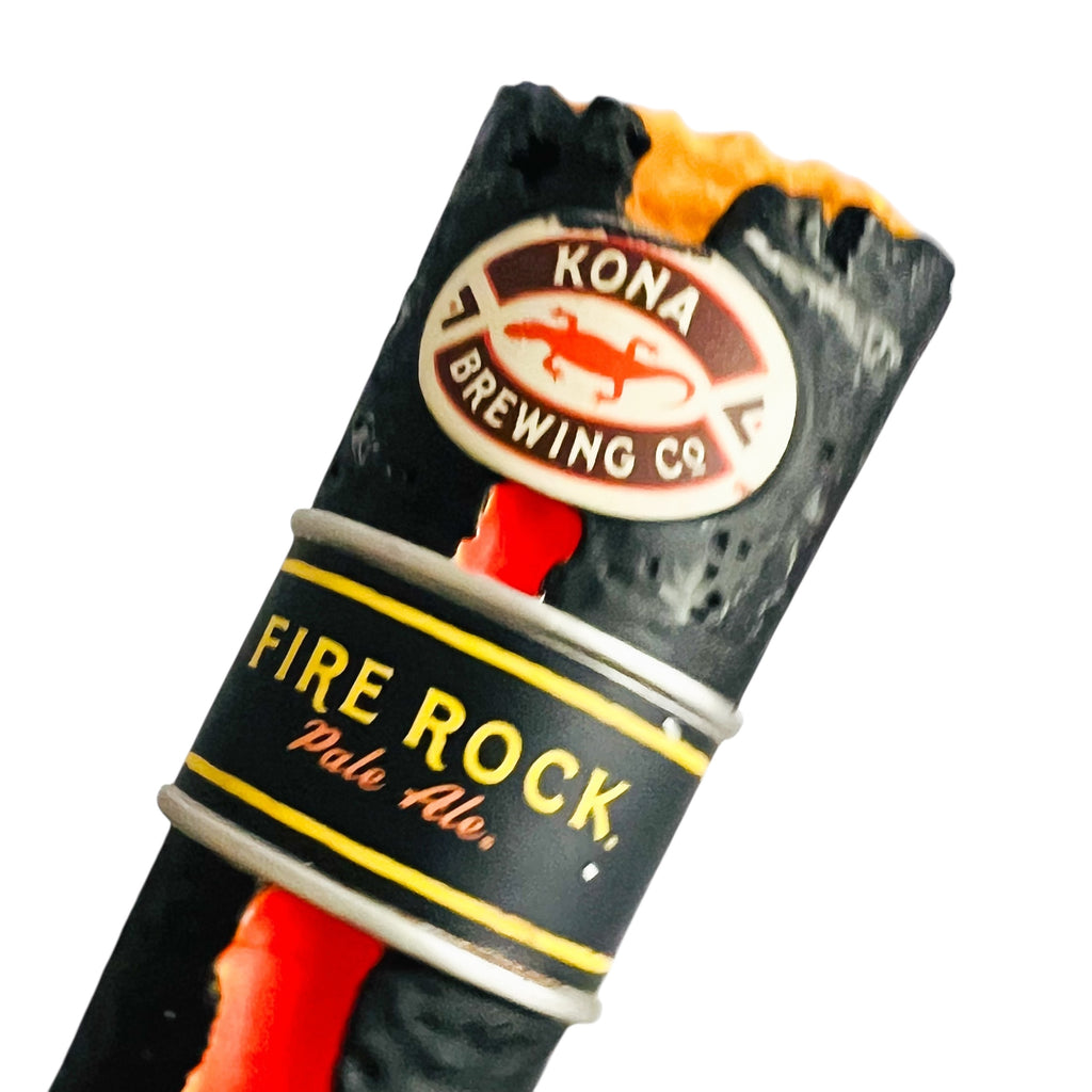 Kona Brewing Fire RockPale Ale Lava IPA Beer Tap Handle