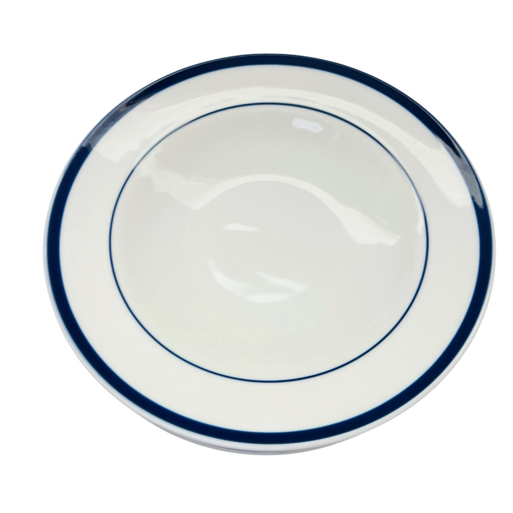 Williams Sonoma Brasserie Blue Dinner Plates Set of 4 & 3 Cups