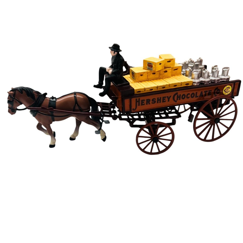 Matchbox Collectibles Platinum Horse Drawn Hersheys Chocolate Die-Cast Wagon