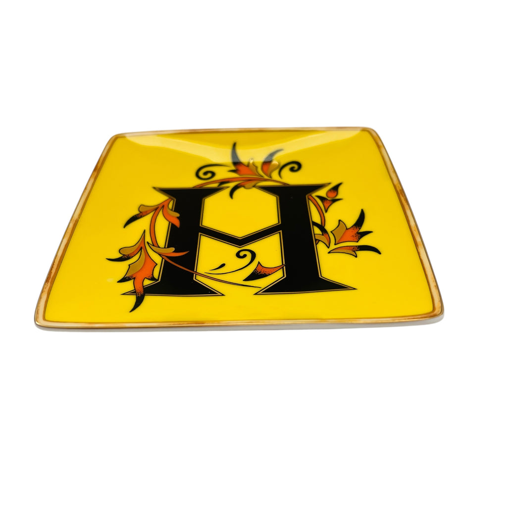 Versace by Rosenthal Holiday Alphabet -H-Canape Dish
