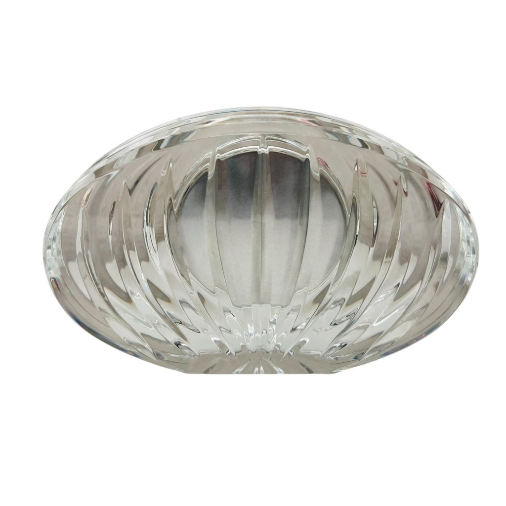 Vintage Waterford Crystal Oval Clock