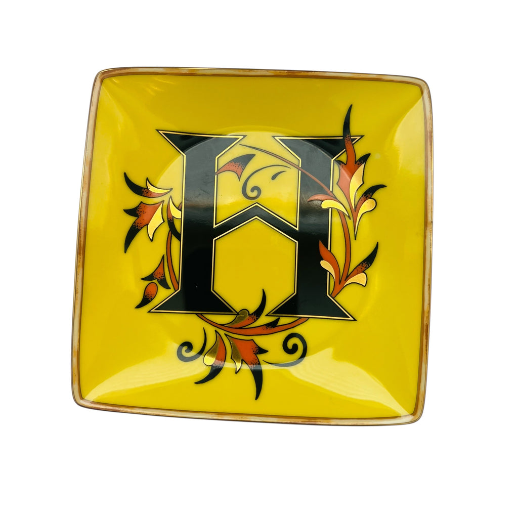 Versace by Rosenthal Holiday Alphabet -H-Canape Dish