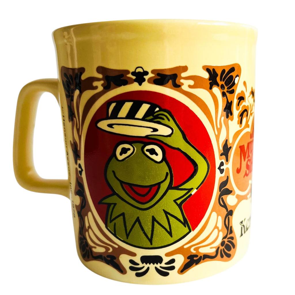 Vintage Kiln Craft Muppet Show Kermit The Frog 1978 England Coffee Mug