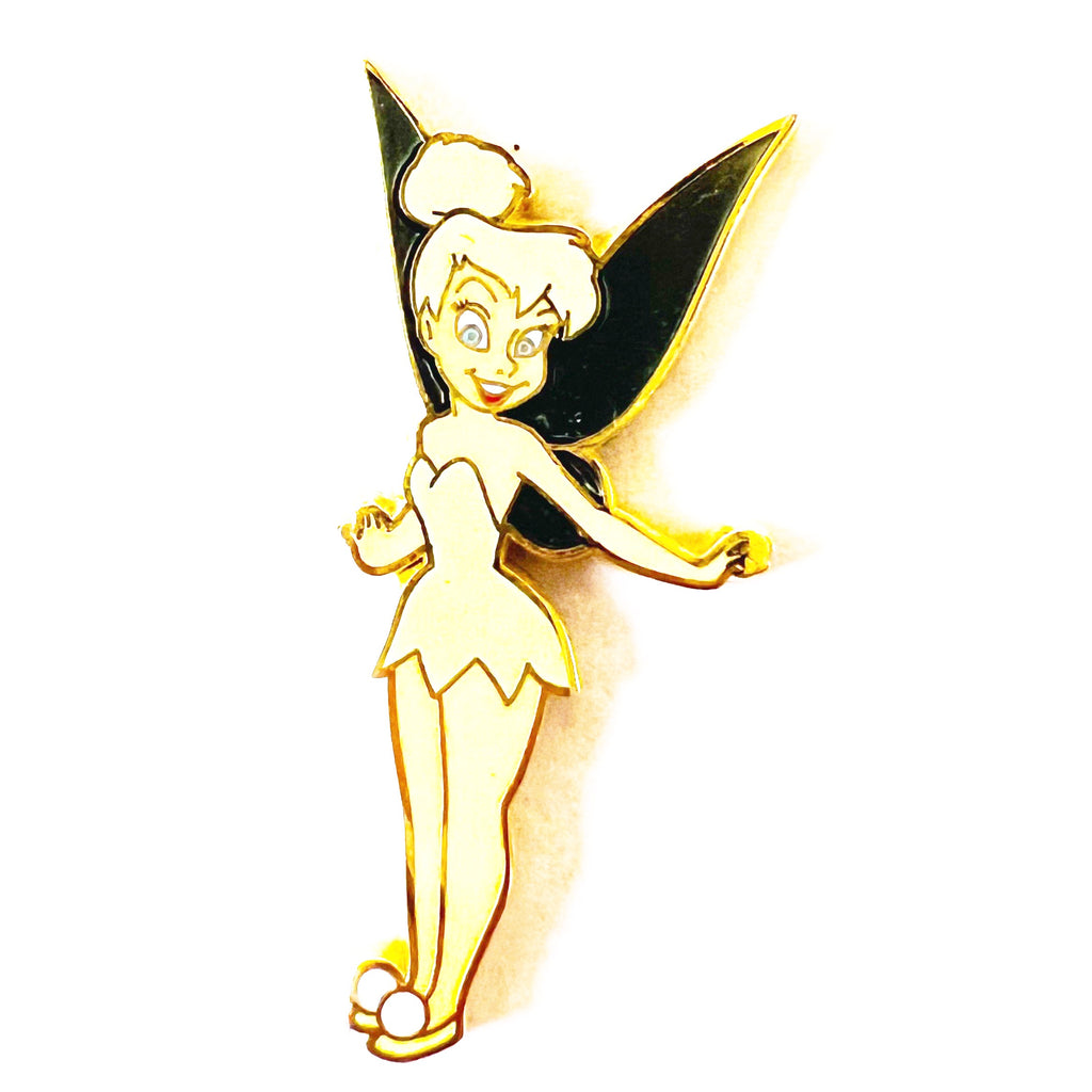 Disney Tinker Bell Standing Arms Out Satin Wings Pin