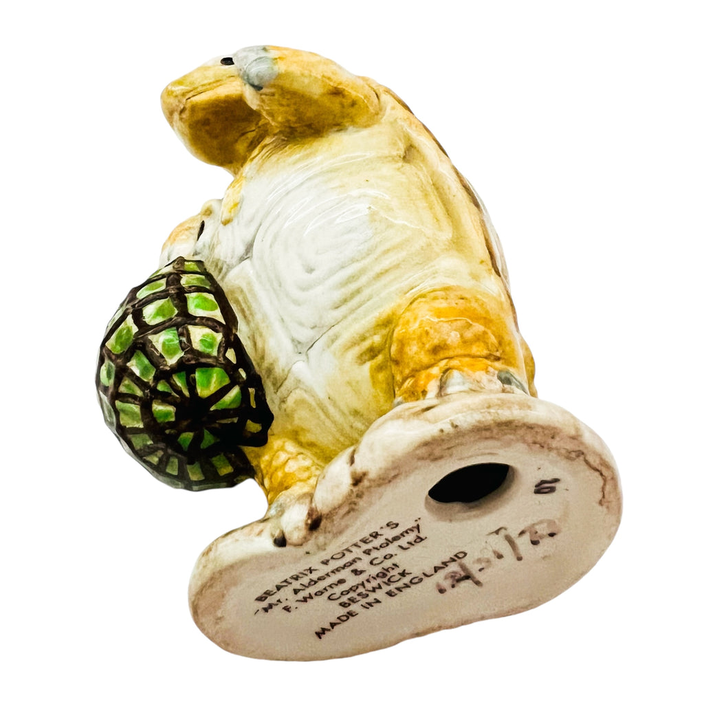 Beatrix Potter Mr Alderman Ptolemy Beswick England Figurine