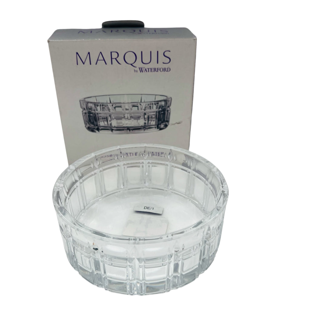 Waterford Crystal Crosby Wine Bottle Bar Bowl Coaster