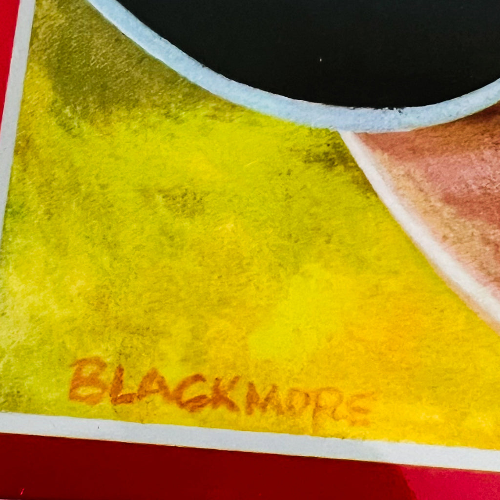 Disney Celebration Of The Mouse Colorful Mickey by Brian Blackmore Framed Art Print