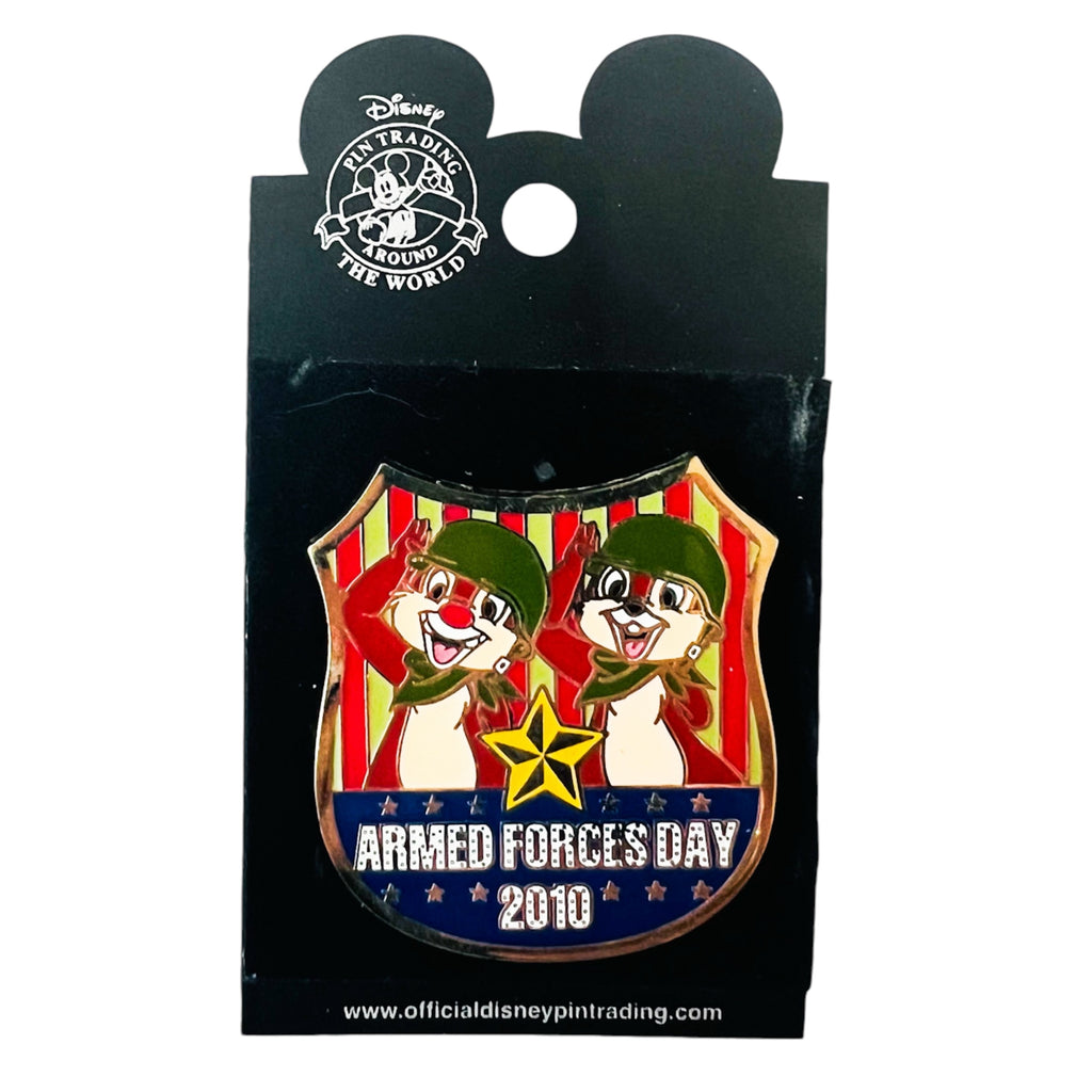 Disney Armed Forces Day Chip & Dale Limited Edition 3500 Pin