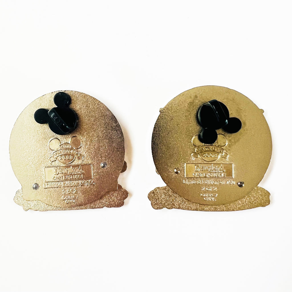 Disneyland Cast Member Happy New Year Mickey Minnie Pin Limited Edition 750 Set