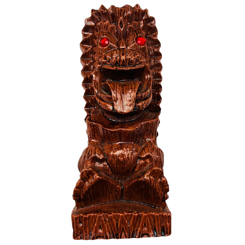 Vintage Hawaii God of Love Hapa Wood Tiki Figurine