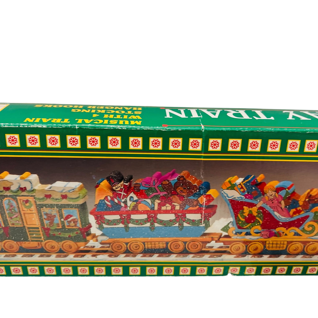 Vintage 1992 Christmas Magic Trendsetters Music Carol Train