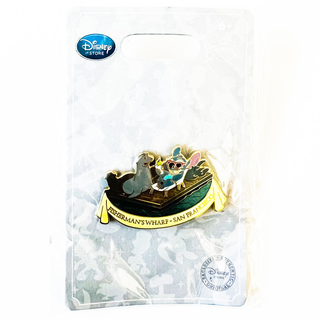 Disney Stitch San Francisco Sea Lion Fisherman's Wharf Pin