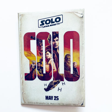 Disney Solo Star Wars May 25 Button Pin Button