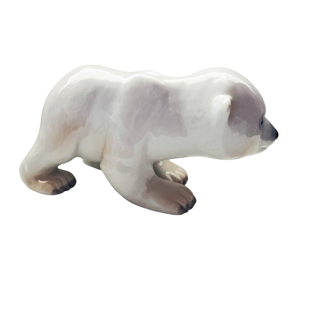 Vintage Porcelain Polar Bear Figurine