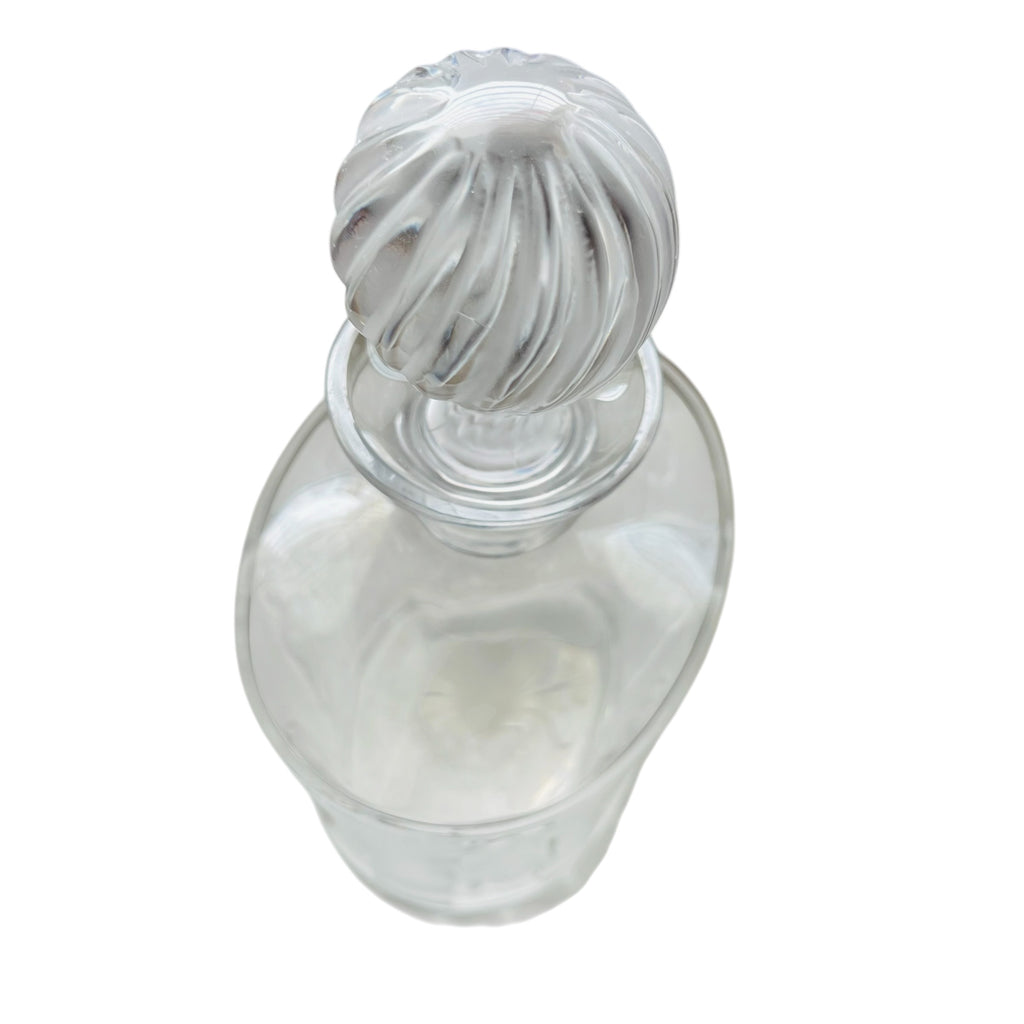 Vintage Lalique Femmes Crystal Decanter with Stopper