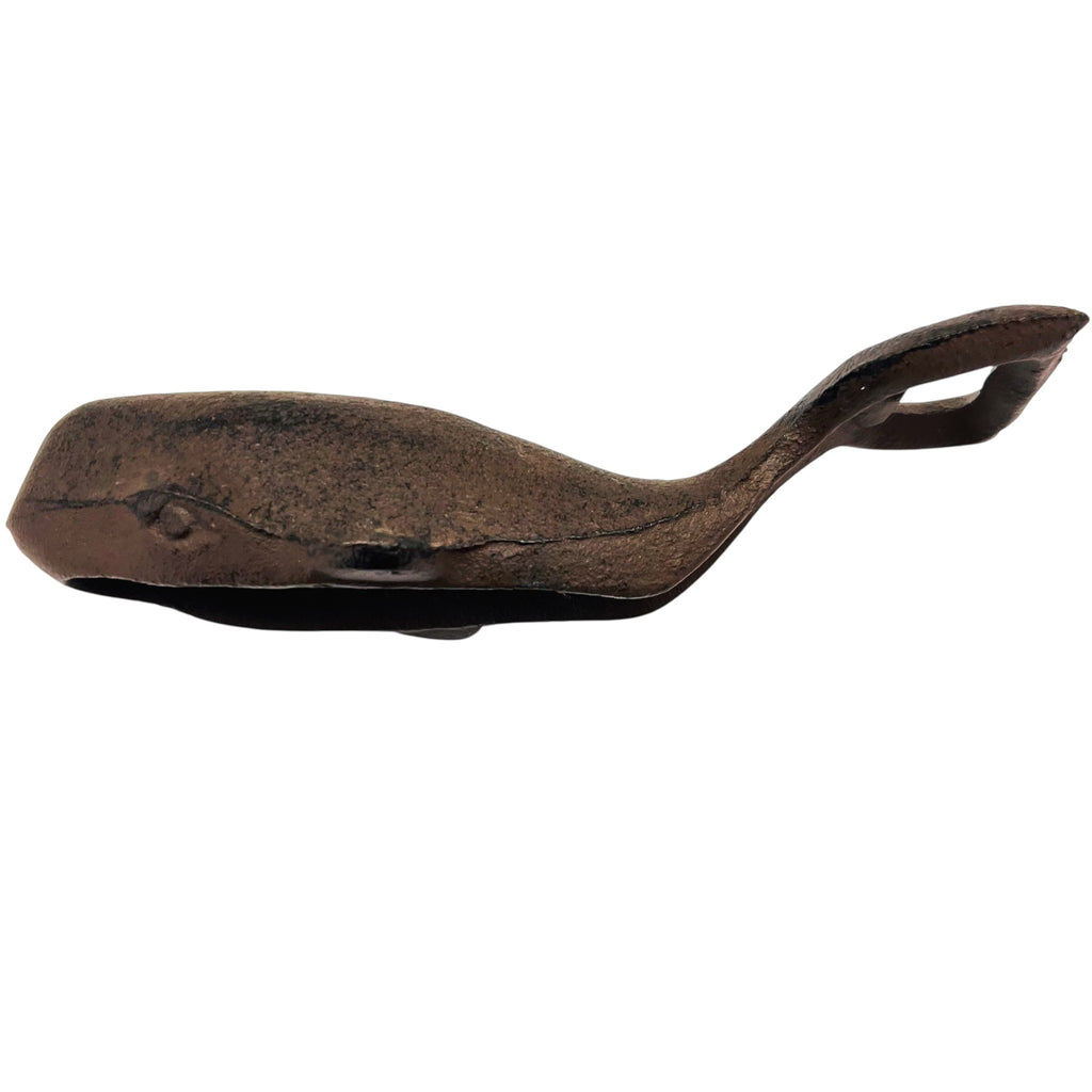 Vintage Cast Iron Rustic Nautical Whale Bottle Opener