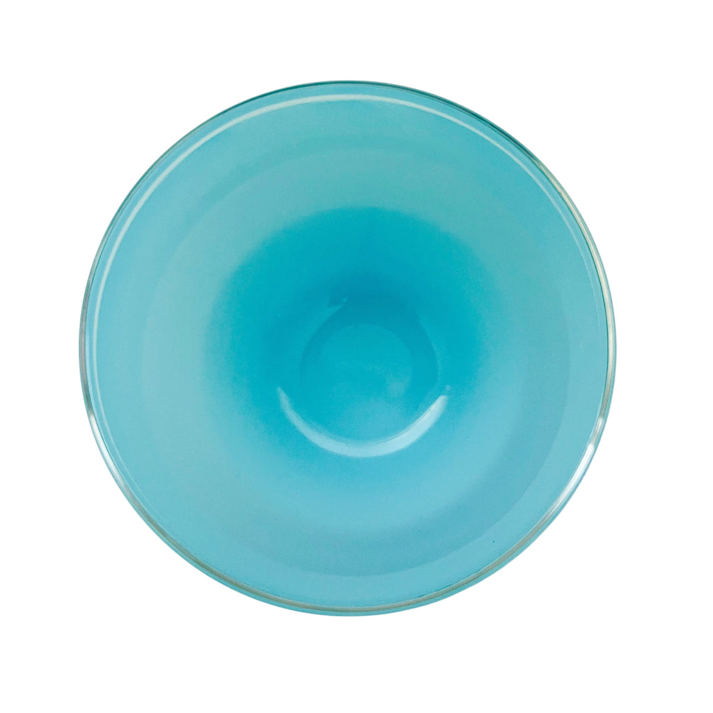 Glassybaby Aqua Blue Votive Glass Candle Holder