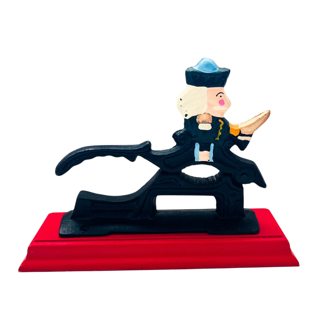 Vintage Nutcracker Solider Cast Iron Nut Cracker