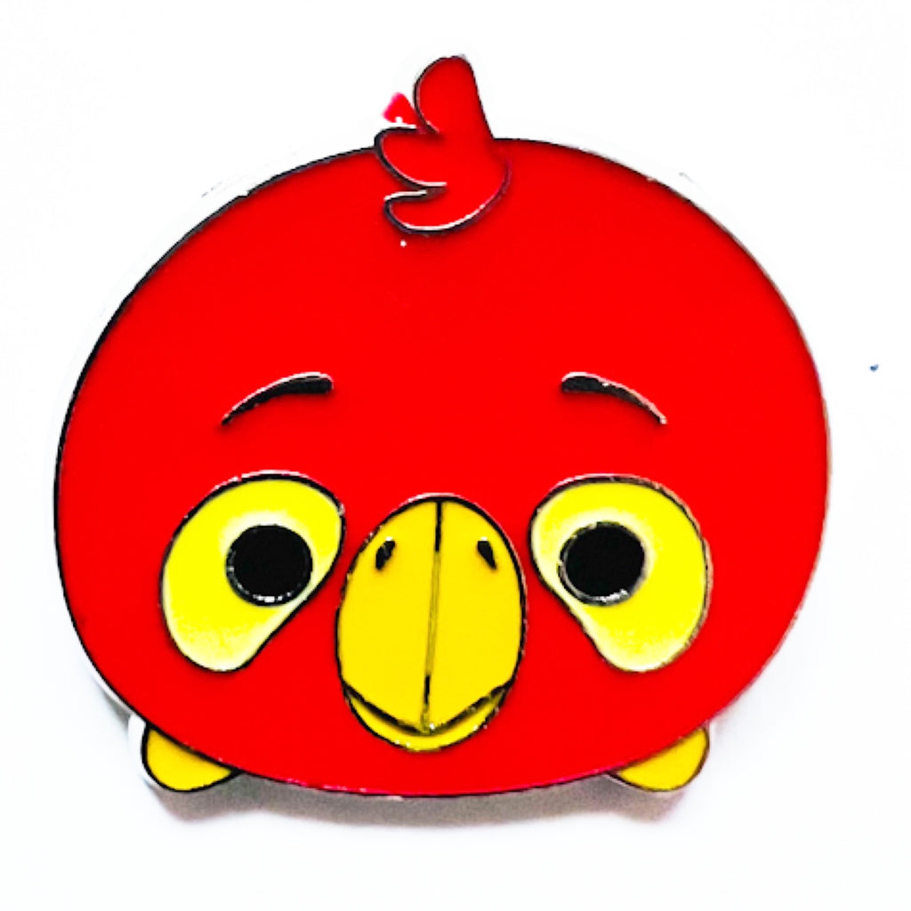 Disney Enchanted Tiki Room Jose Red Parrot Tsum Tsum Pin