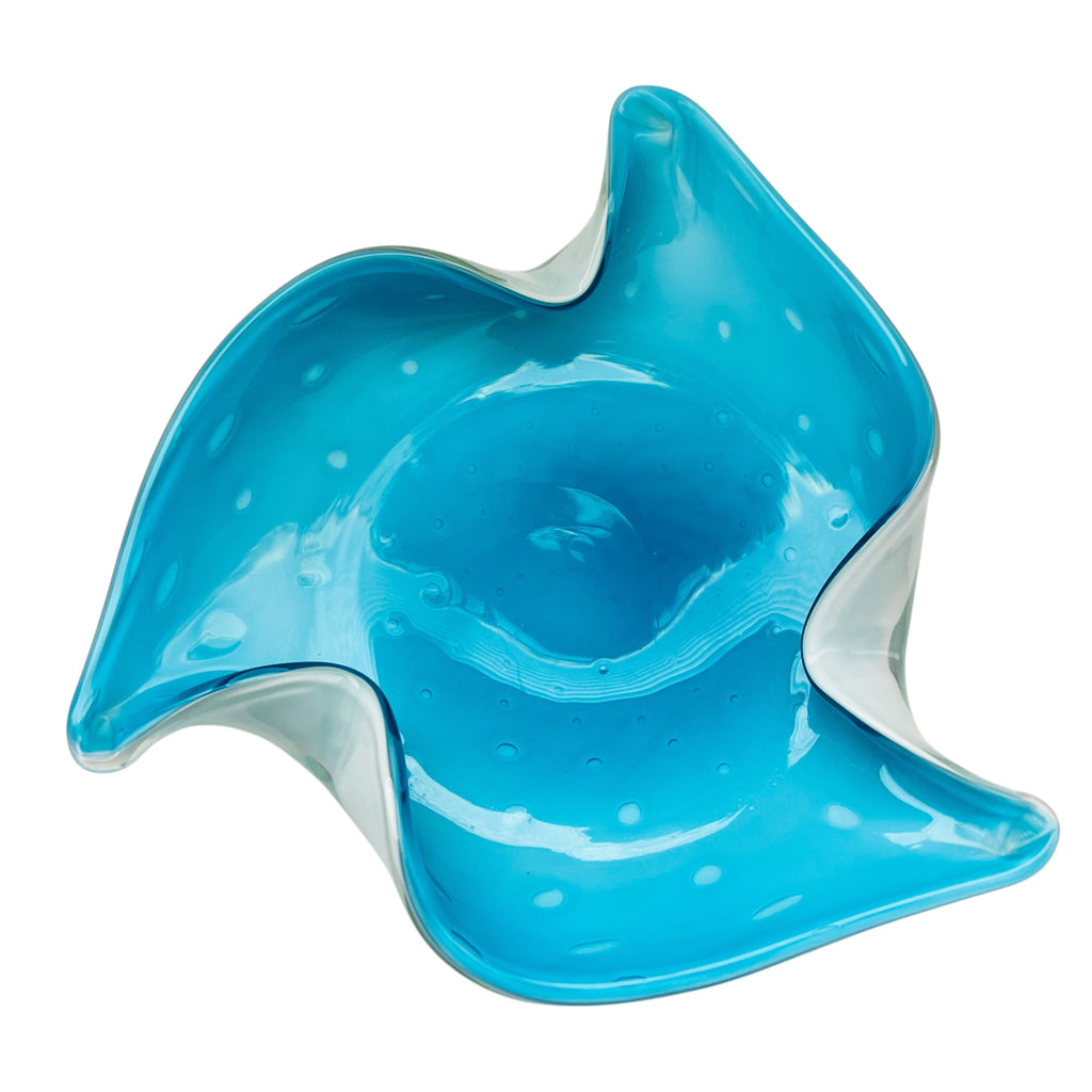 Vintage Bulicante Art Glass Bowl
